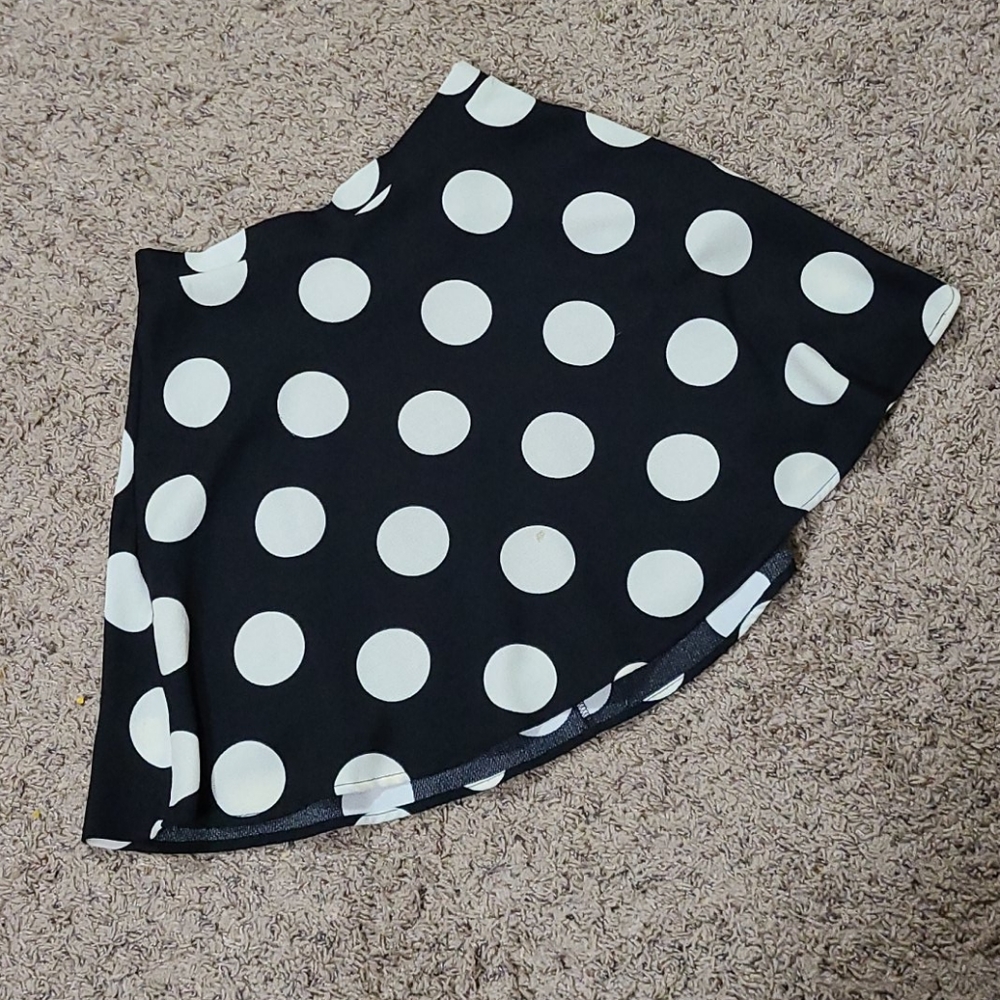 Polka dot skirt